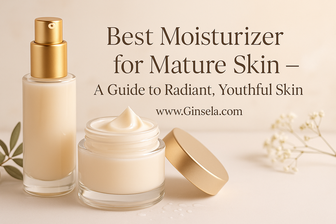 Best Moisturizer for Mature Skin – A Guide to Radiant, Youthful Skin www.Ginsela.com