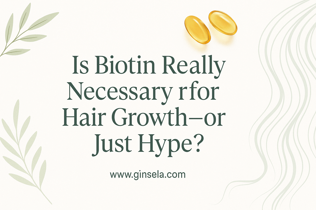 Is Biotin Really Necessary for Hair Growth—or Just Hype? www,ginsela.com
