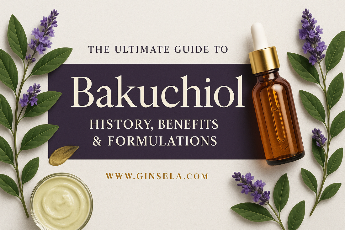 The Ultimate Guide to Bakuchiol: History, Benefits &amp; Formulations www.Ginsela.com