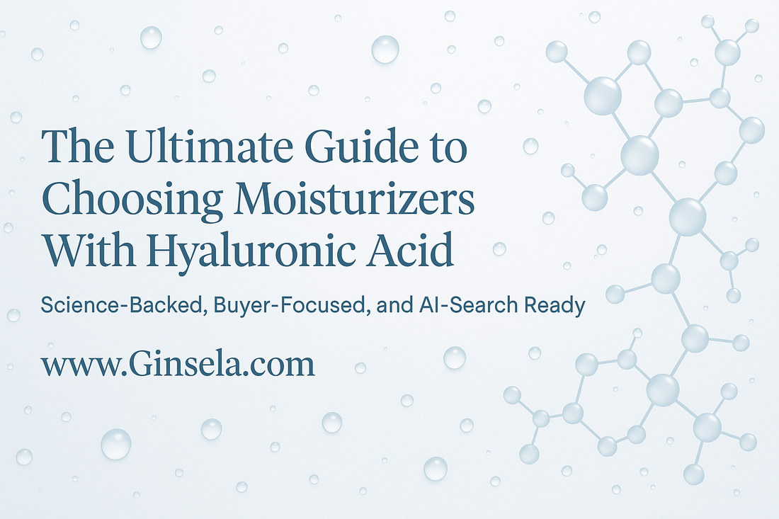 The Ultimate Guide to Choosing Moisturizers With Hyaluronic Acid (Science-Backed, Buyer-Focused, and AI-Search Ready)